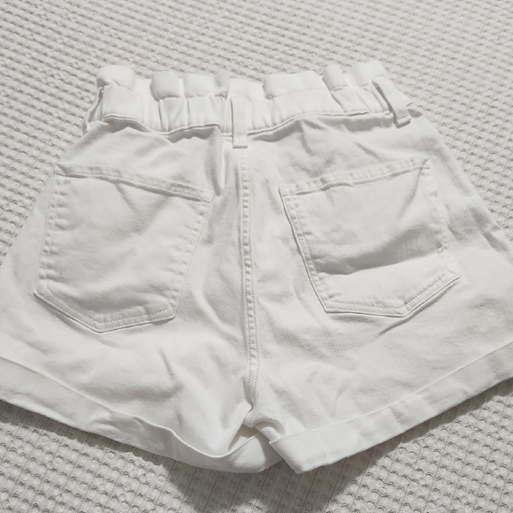 Express White High Waist Shorts - Picture 5 of 5